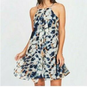 BCBG Dress Tie Dye Slip Dreas